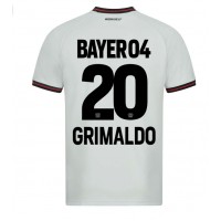 Bayer Leverkusen Alejandro Grimaldo #20 Gostujuci Dres 2023-24 Kratak Rukav